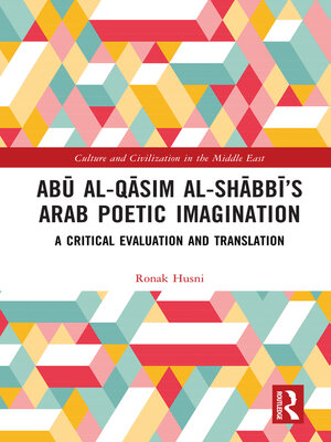cover image of Abū al-Qāsim al-Shābbī's Arab Poetic Imagination